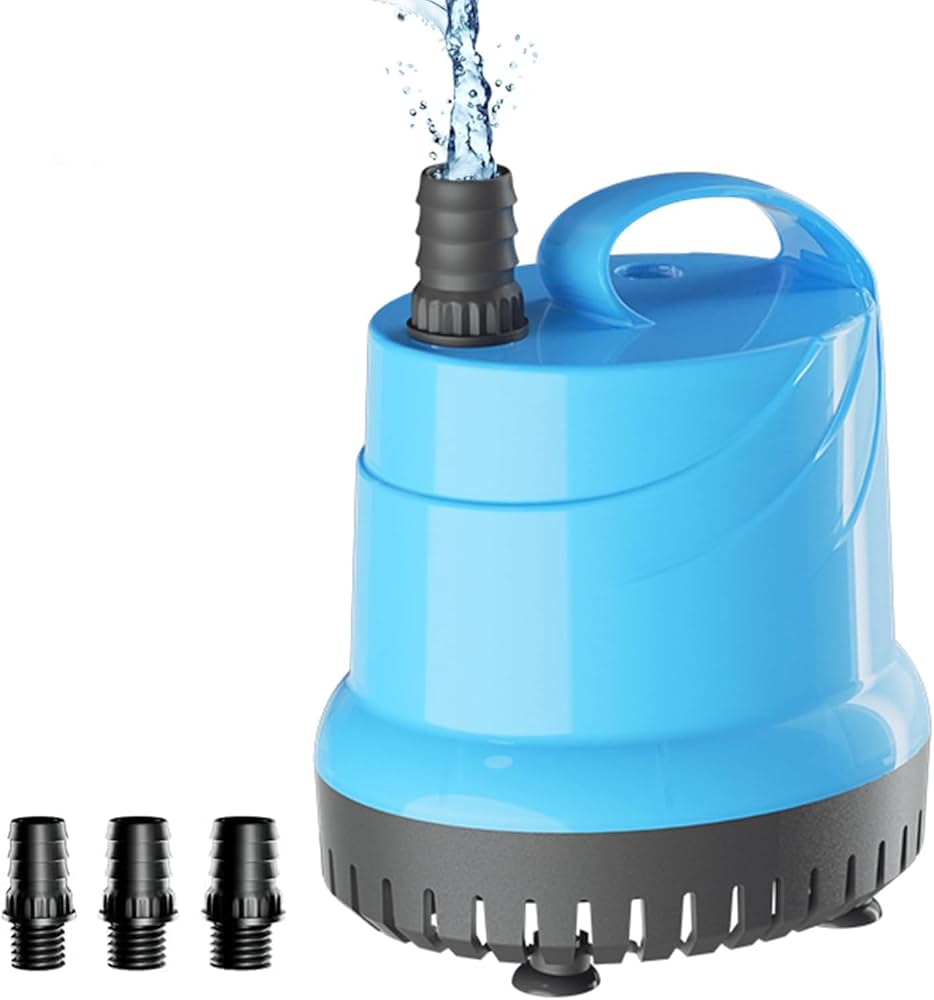 Amazon.co.jp: 水中ポンプ 100v 底部入水式 循環ポンプ 最大吐出